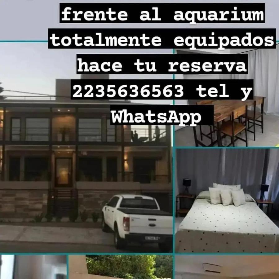 Departamentos Frente A La Playa Faro Vistas Del Sur Apartment มาร์เดลปลาตา ภายนอก รูปภาพ